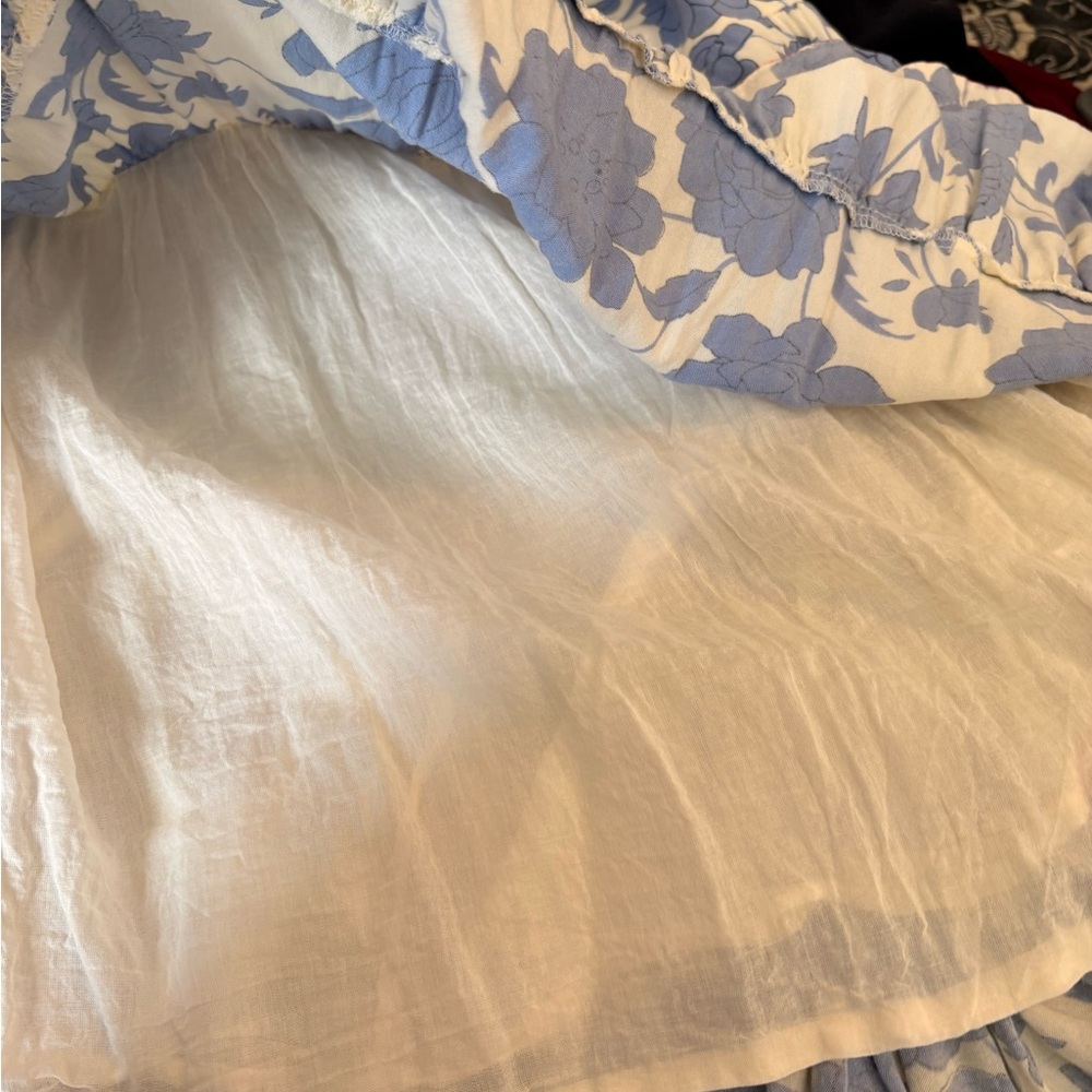 THML Blue and White Floral Dress - Picture 6 of 9